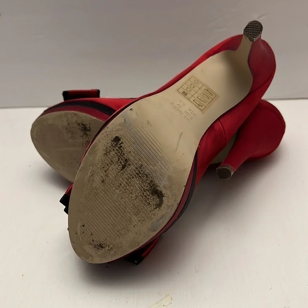 Menbur Holiday Christmas High Heel Shoes size 6.5